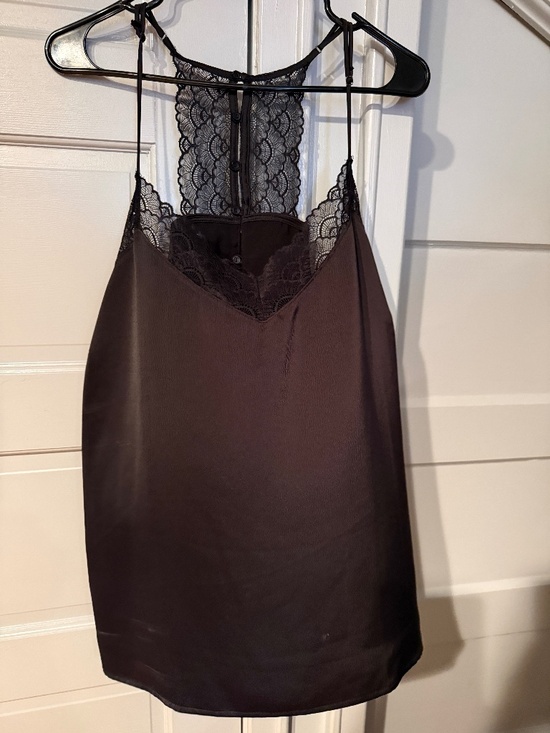 Gibson Tops - Gibson Lace Satin Cami Tank Size XL (designer look a like)